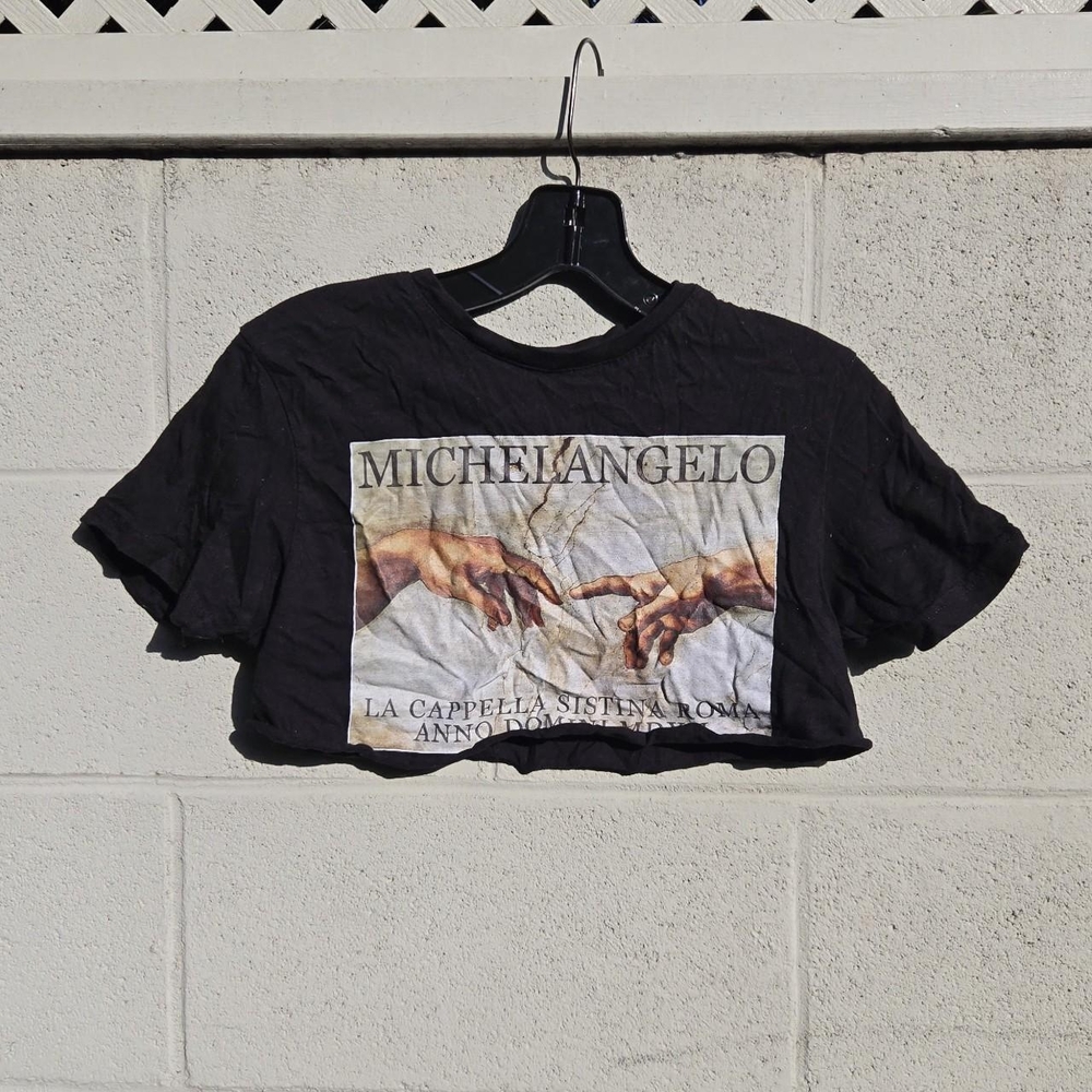 Black Crop Top